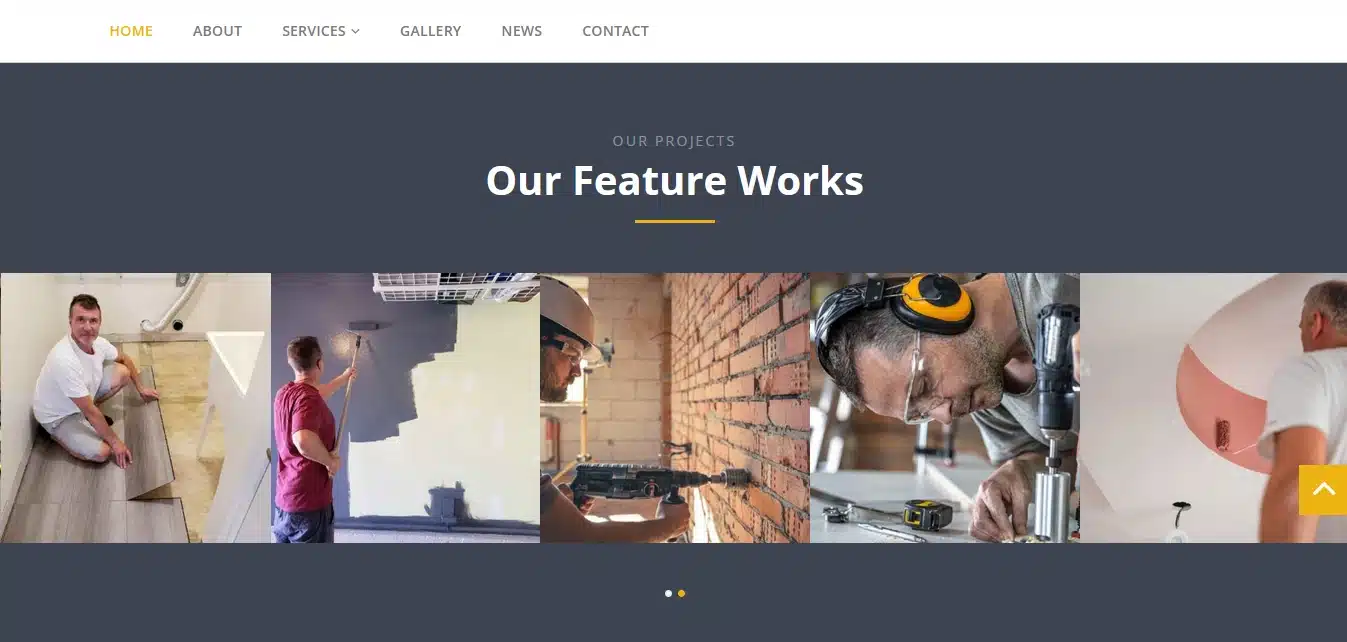 handyman website design guide